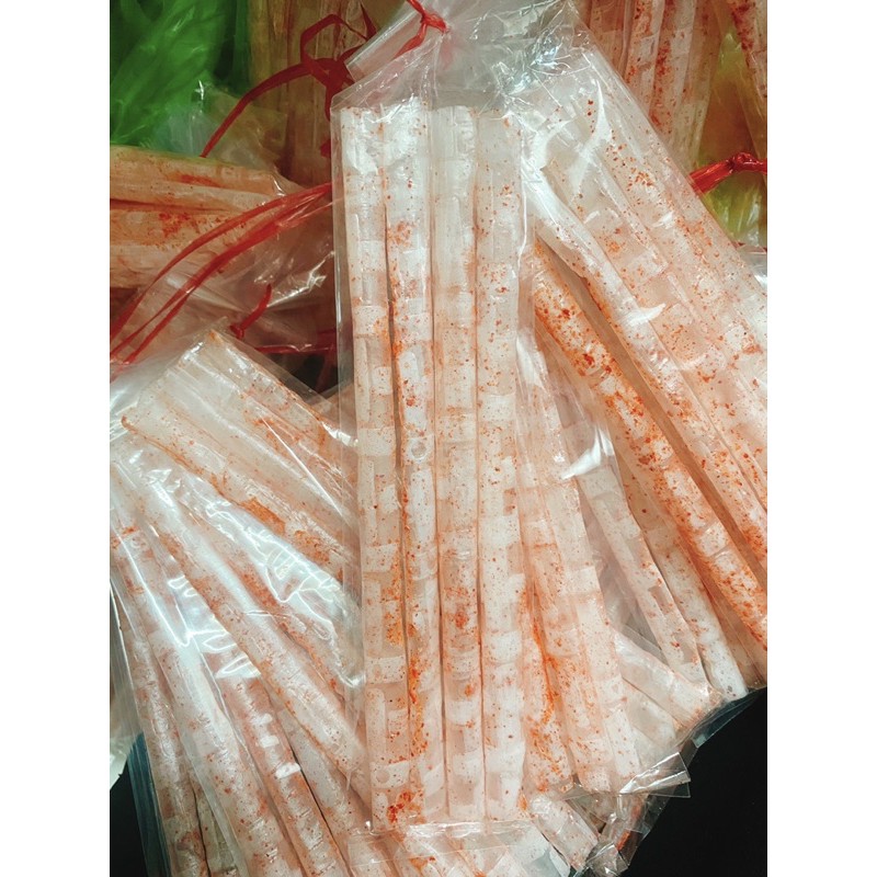 XÂU 10 BỊCH Bánh tráng cuộn tôm ống tròn - Độ Mặn vừa, rất ngon | BigBuy360 - bigbuy360.vn