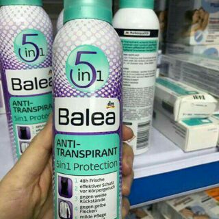 XỊT KHỬ MÙI BALEA 5 IN 1 - ĐỨC