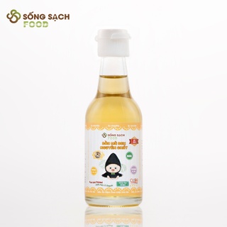 Dầu mè đen nguyên chất 60ml - Dầu ăn dặm cho bé Sống Sạch Food