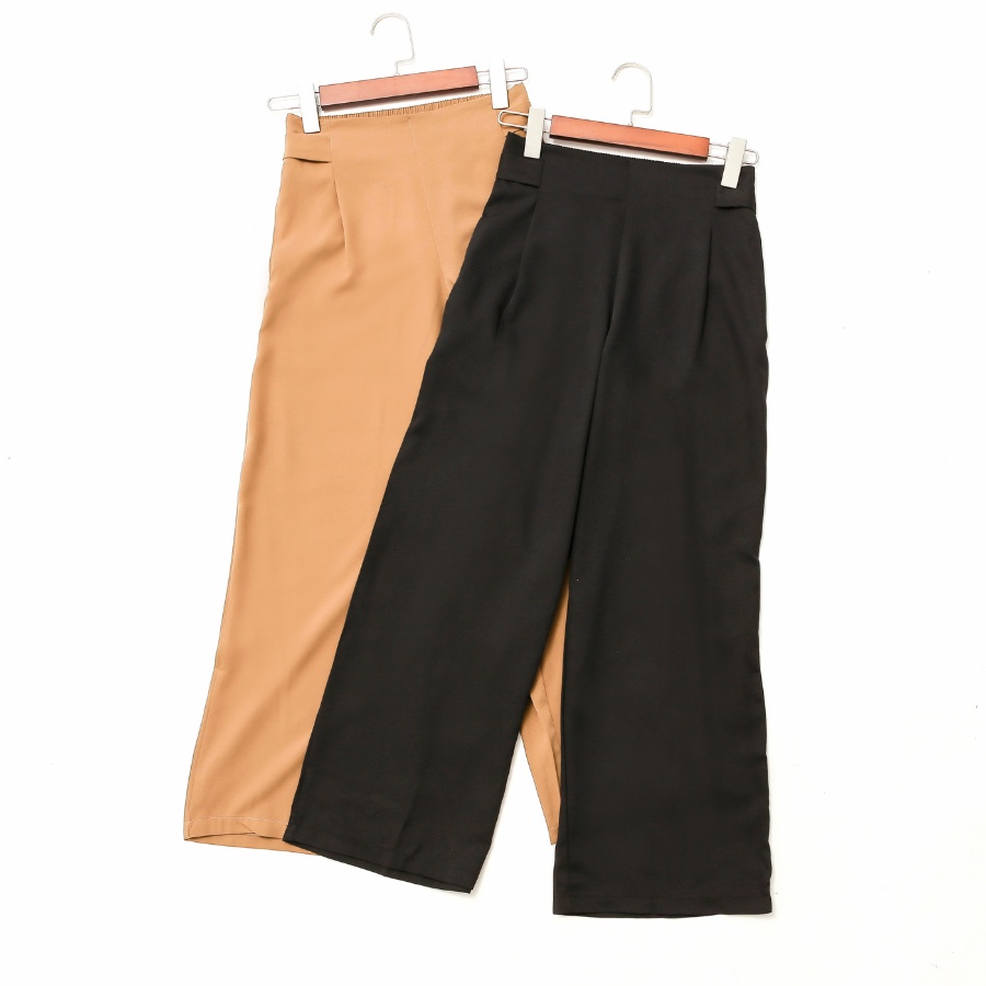 Quần Culottes Vải Chéo Ý Tôn Dáng Thiều Hoa P567