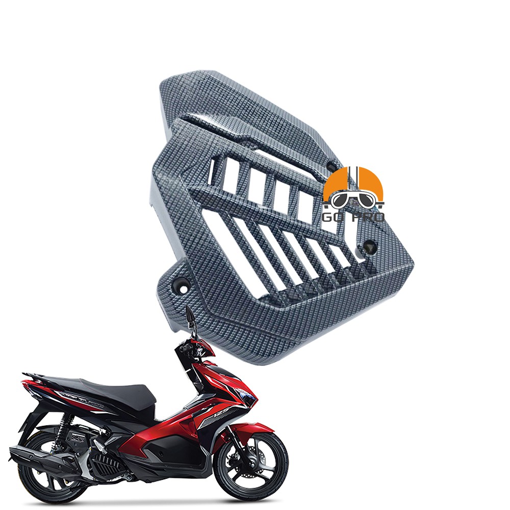 [CHÍNH HÃNG] Ốp Quạt Gió Honda Air Blade 2016 - 2019 Nhựa Xi Carbon/ Inox