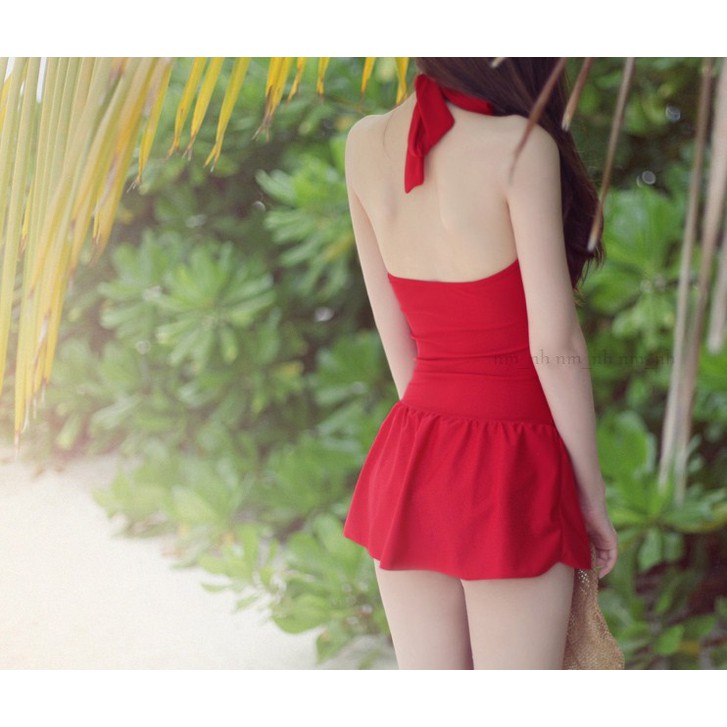 Đồ Bơi Tôn Dáng Dịu Dàng Nữ Tính (Đỏ) (bikini đồ bơi áo tắm), có size tới 70Kg | BigBuy360 - bigbuy360.vn