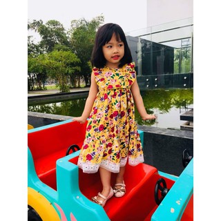 Đầm hoa cho bé - hàng thiết kế