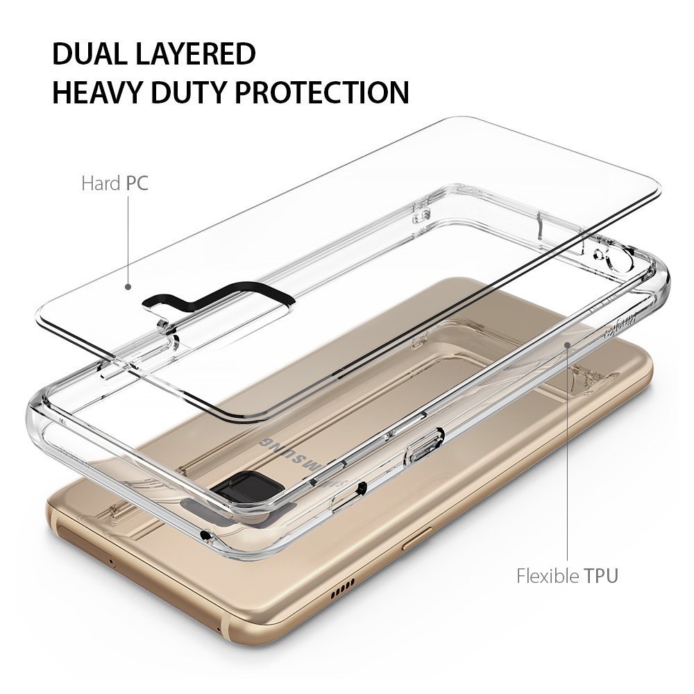 Ốp lưng Ringke Fusion Galaxy A8 Plus 2018 - Hàng nhập khẩu Hàn Quốc