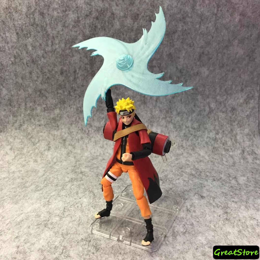 MÔ HÌNH NARUTO UZUMAKI SENNIN MODE FIGMA SHF CỬ ĐỘNG ĐƯỢC