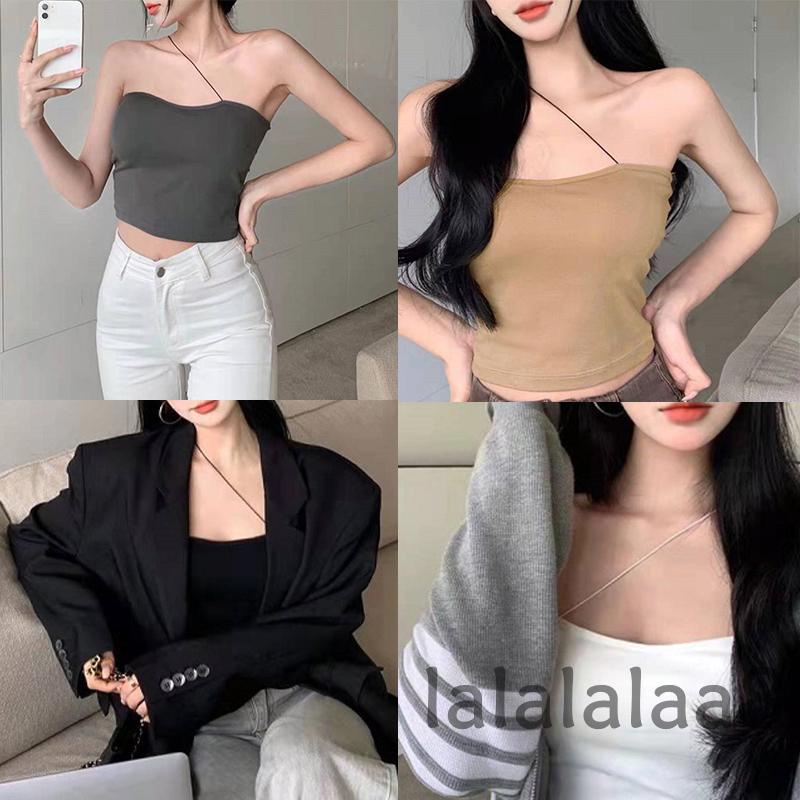 Áo ống thoáng khí không tay màu trơn dành cho nữ