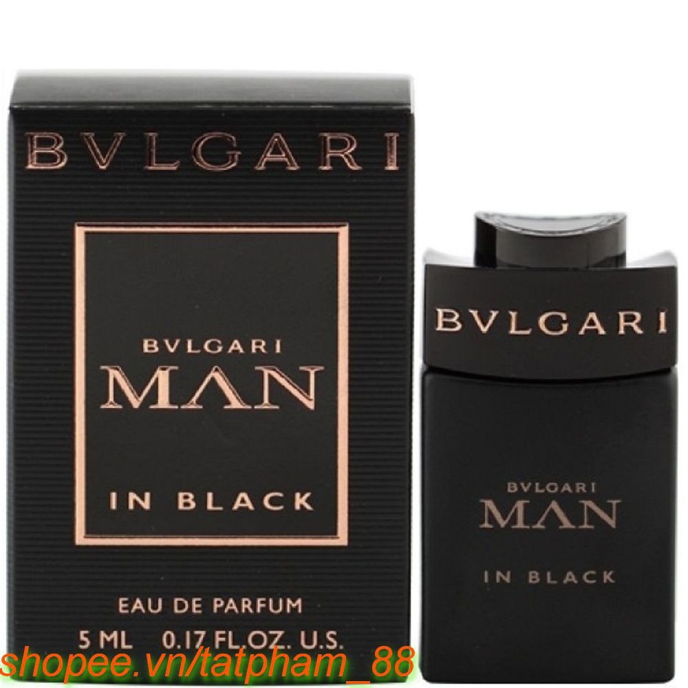 Nước Hoa Nam 5Ml Bvlgari Man In Black chính hãng