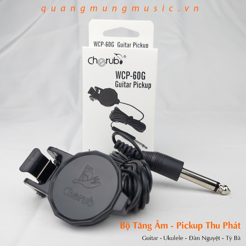 Bộ Tăng Âm – Pickup WCP-60G – Bộ Thu Phát Chuyên Dùng Cho Guitar, Ukulele, Đàn Nguyệt, Tỳ Bà