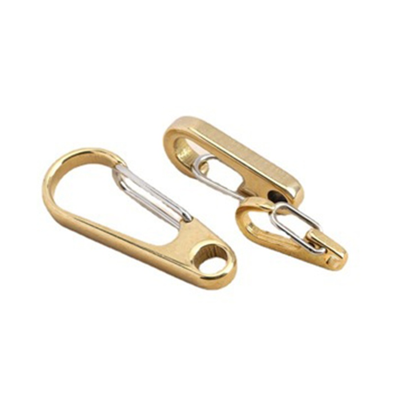 Móc Khóa Hình Chữ D Bằng Đồng Thau Bền Bỉ Thời Trang