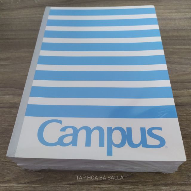 Lốc 5 quyển tập kẻ ngang sinh viên Campus Repete 200 trang