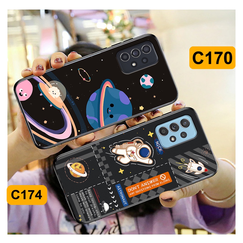Ốp Samsung A52 - A53 - A72 - A73 in hình astronaut, phi hành gia vũ trụ hottrend, độc đáo, cá tính.