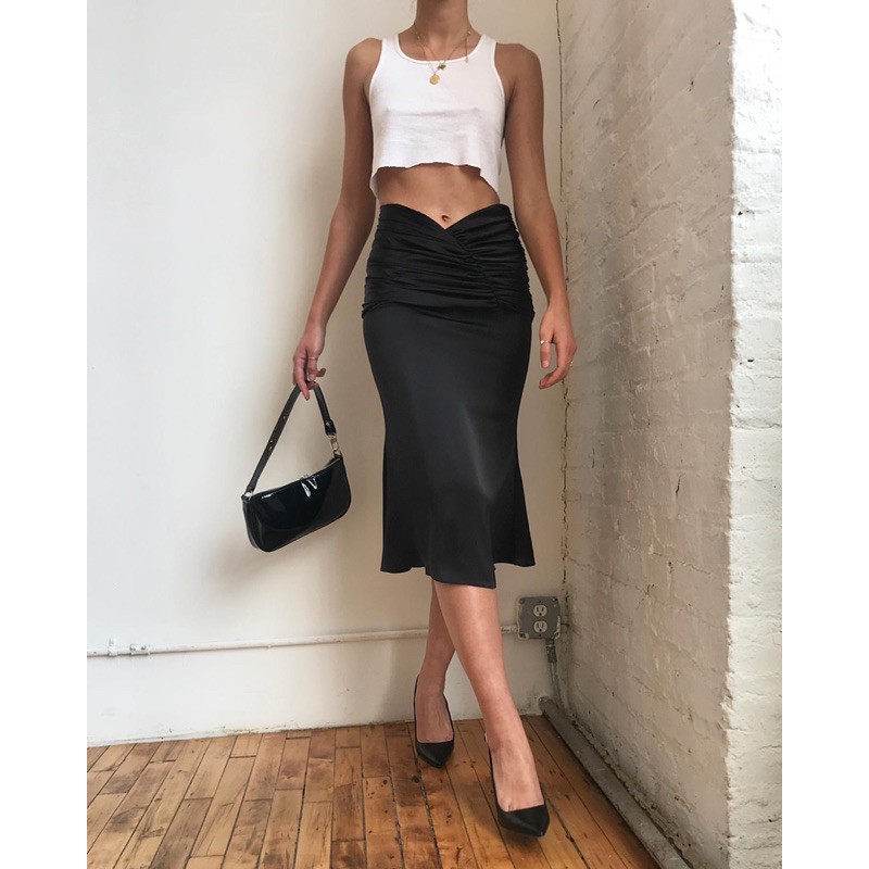 STARLA SKIRT - Chân váy lụa satin | BigBuy360 - bigbuy360.vn