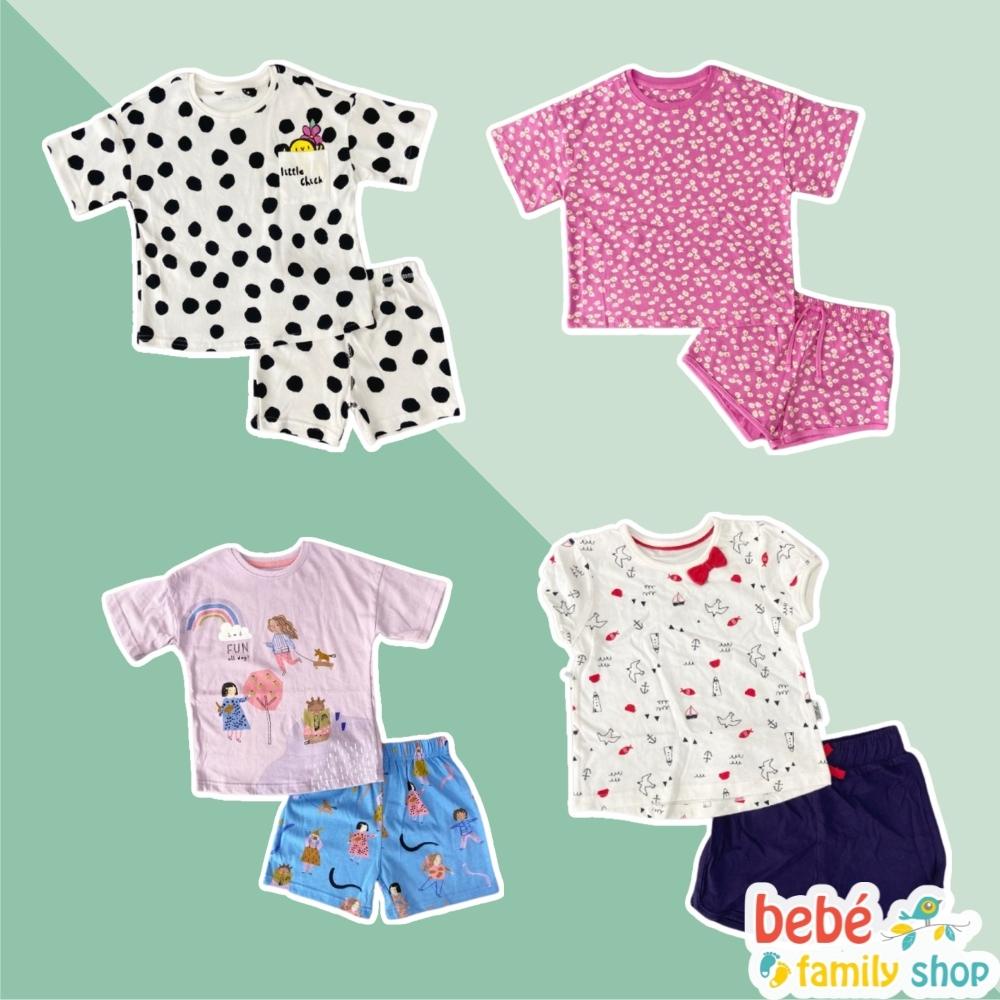 Size 2T-3T Đồ bộ bé gái xuất dư Next bộ quần áo mặc nhà bé gái 1 đến 8 tuổi - SGNA
