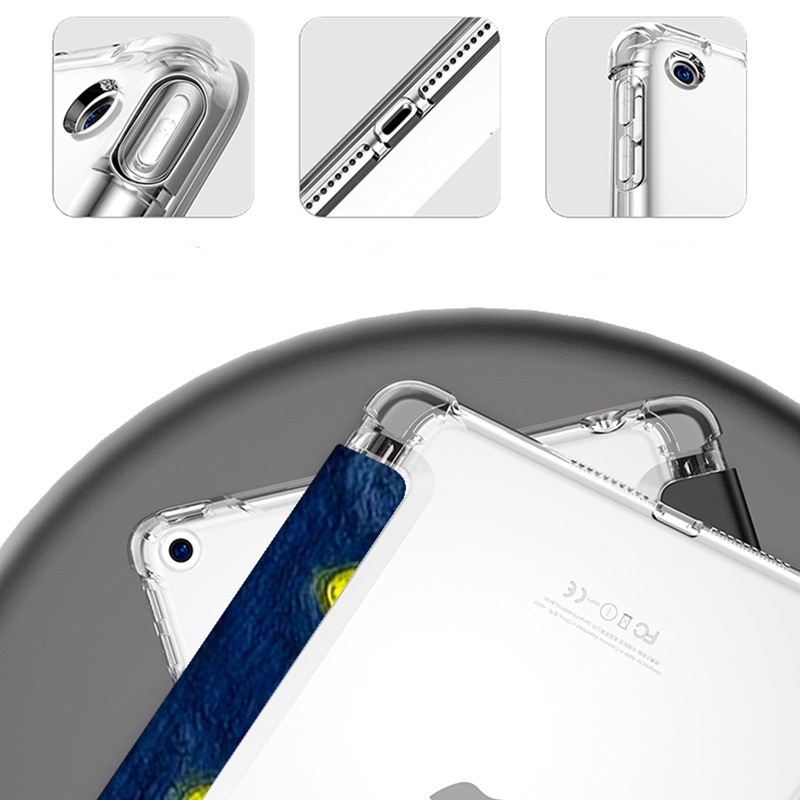 Ốp Dllencase thích hợp cho iPad 2021 Pro 11 2019 2020 10.2 7/8th Generation 2018 9.7 5/6th Mini 4 5 Air 4 10.5 10.9 A270