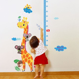 Sỉ 20 decal dán tường đo chiều cao cho bé yêu