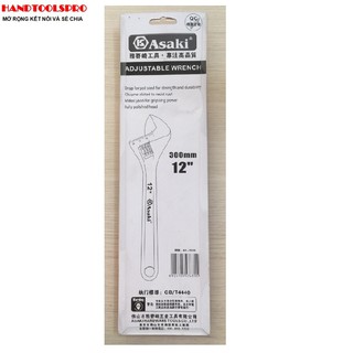 300mm Mỏ lết mạ chrome Asaki AK-7635
