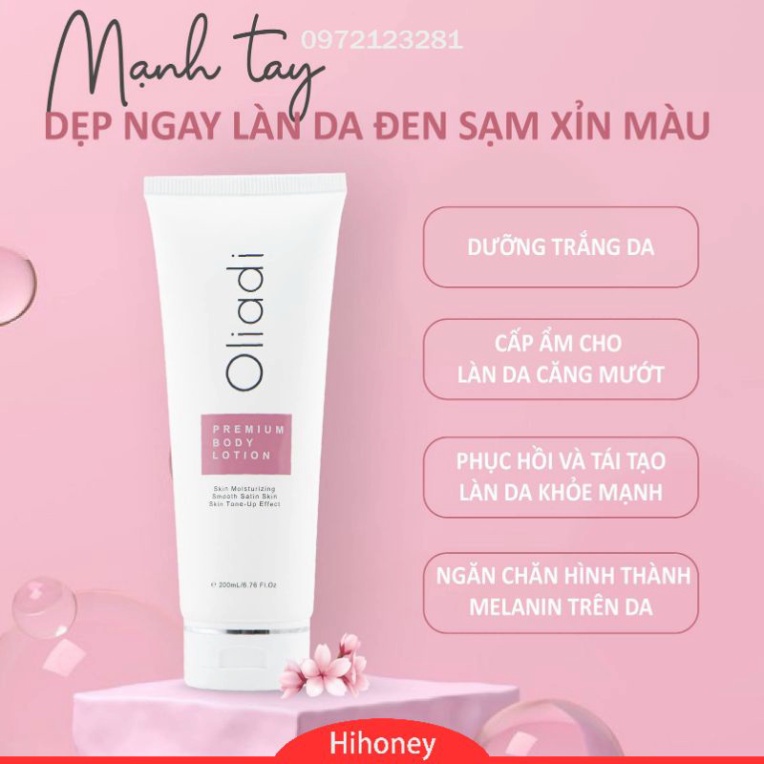 ✅ BODY Oliadi 👍 [CHÍNH HÃNG] ❤️ 👍[Freeship] ❤️ OLIADI PREMIUM BODY LOTION GIÚP DA TRẮNG HỒNG | BigBuy360 - bigbuy360.vn