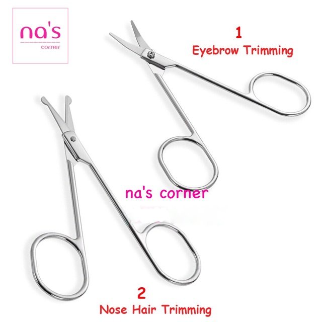 Kéo tỉa lông mày lông mũi gọn nhẹ tiện dụng