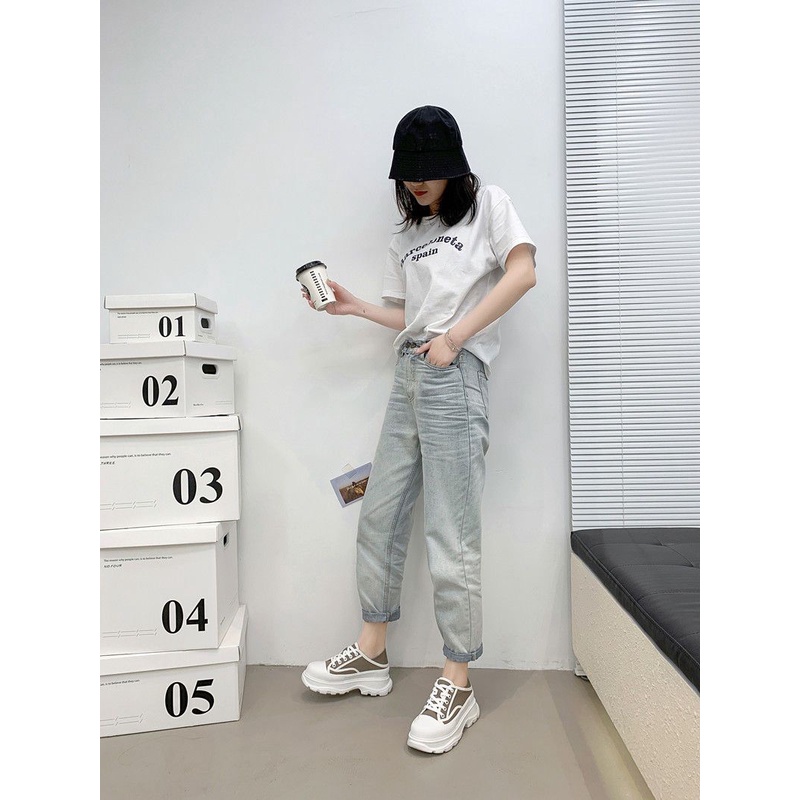 Giày Thể Thao Đế Dày Tăng Chiều Cao Hai Cách Mang Phong Cách Mới Cho Nữ
