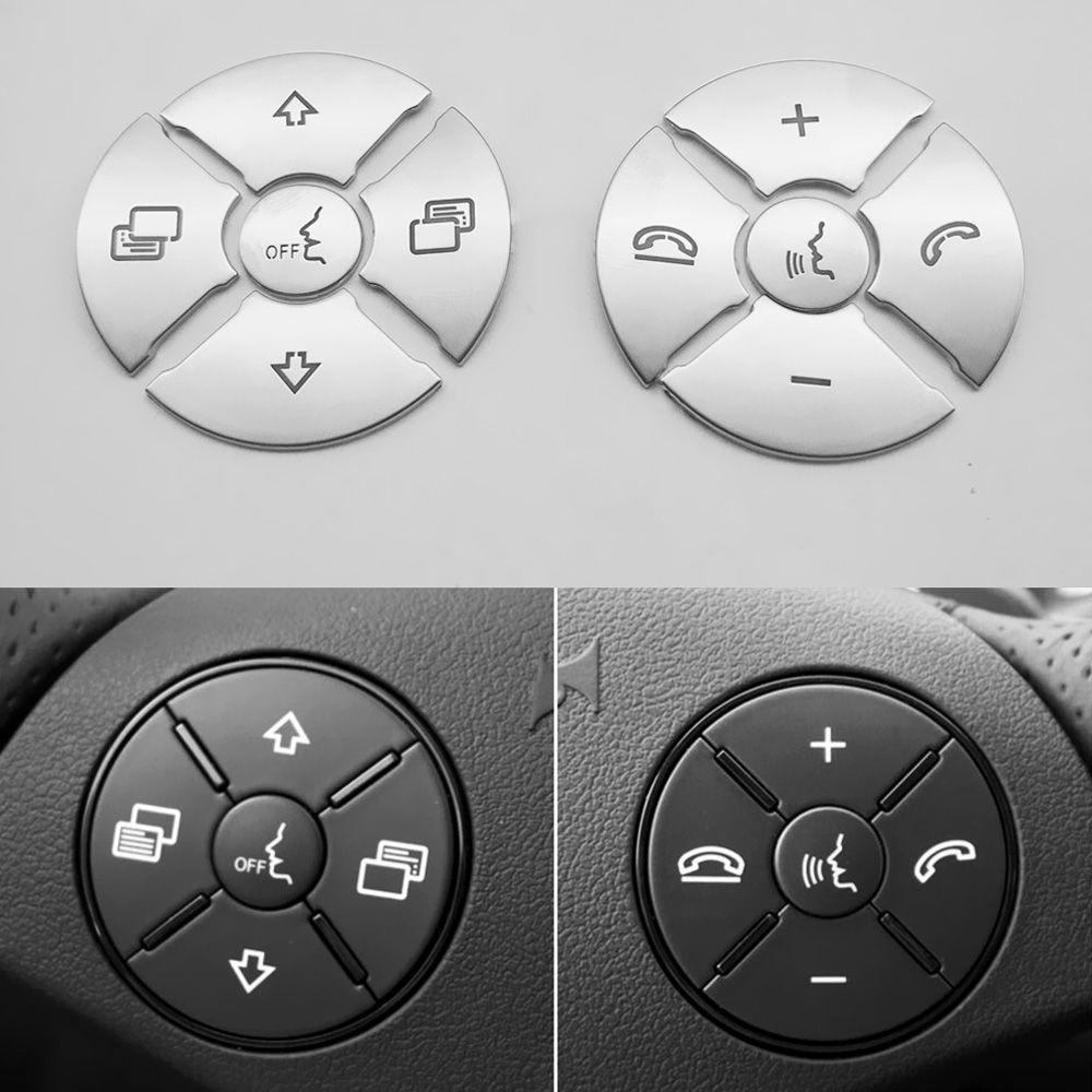 Bộ 10 Nút Bọc Cửa Sổ Xe Hơi Mercedes-Benz R ML GL CLS SLK-Class 10 Cái