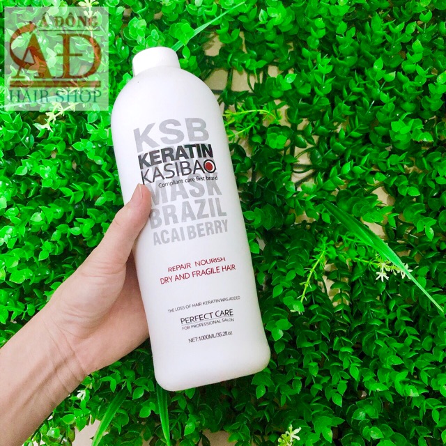 [Chính hãng] [Siêu rẻ] HẤP KERATIN KASIBAO KSB BRAZIL ACAI BERRY THỦY PHÂN PHỤC HỒI TÓC HƯ TỔN NẶNG 1000ml