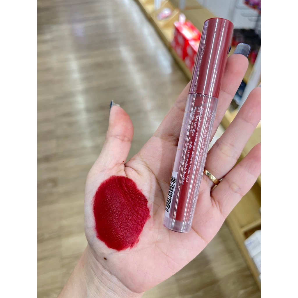 Son Kem Nhung Lì Nee Cara Velvet Matte Lip Glaze 08