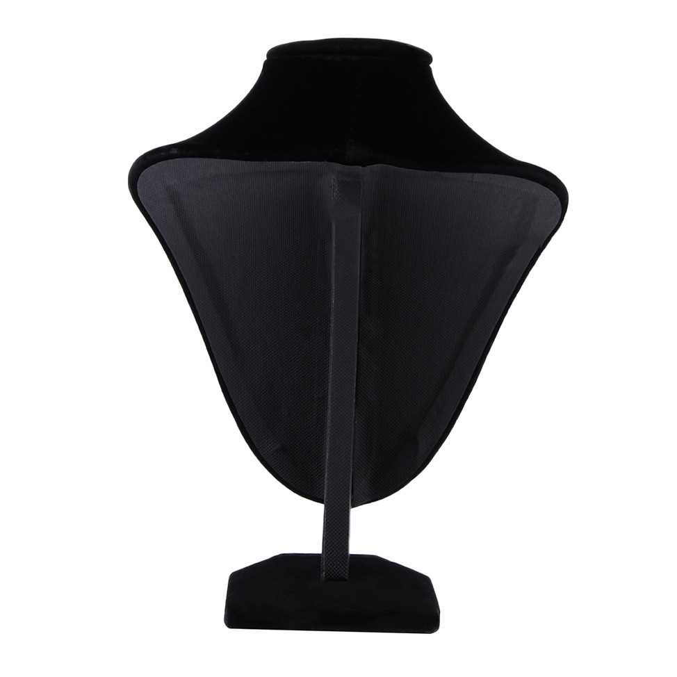 Giá đỡ trưng bày trang sức hình người màu đen 22*15