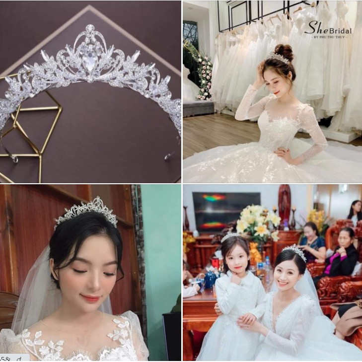 Vương miện cô dâu -VM63