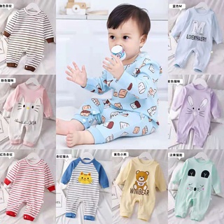Newborn jumpsuit Cotton long sleeves Baby clothes