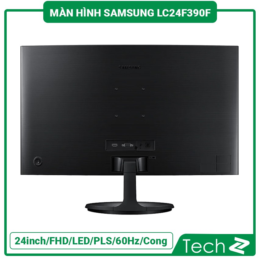 Màn hình Samsung LC24F390F (24 inch/FHD/LED/PLS/250cd/m²/HDMI+VGA/60Hz/5ms/Màn hình cong)