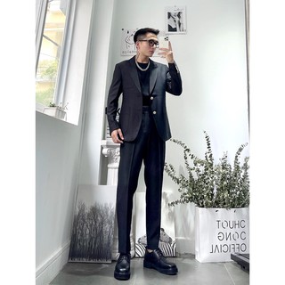 Bộ Vest Nam Thời Trang (Đen)