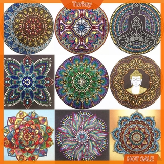 Tranh Thêu Trang Trí Thủ Công 5d Hình Mandala