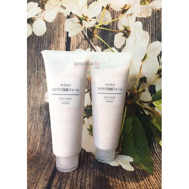 ( Sẵn) Sữa rửa mặt Muji Face Soap 120g