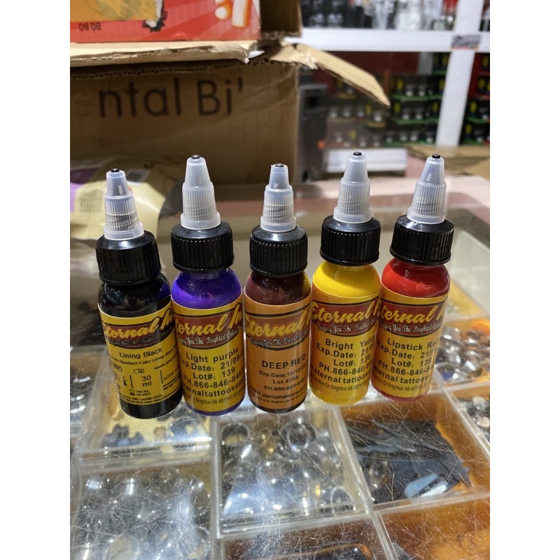 Combo 5 màu mực tập internal 229k,sắp ngẫu nhiên đủ 5 màu