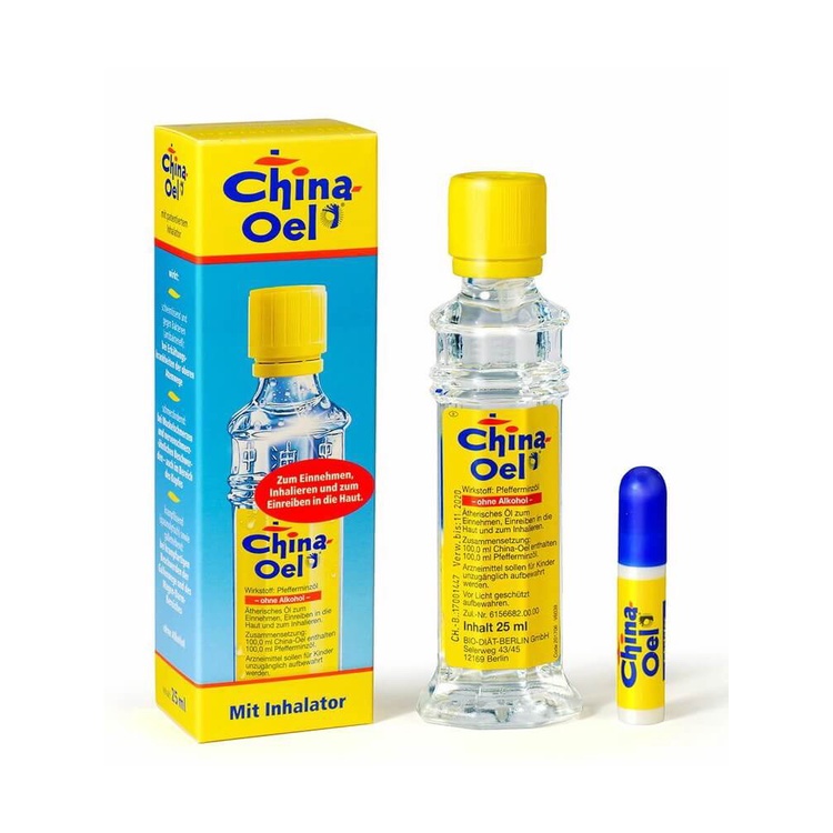 Tinh Dầu Bạc Hà China Oel, 25 ml dc