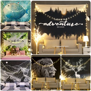 (RẺ VÔ ĐỊCH) Vải treo tường thiên nhiên, hoa lá, trái đất trang trí phòng, Tranh Vải treo tường size 1m3x1m5