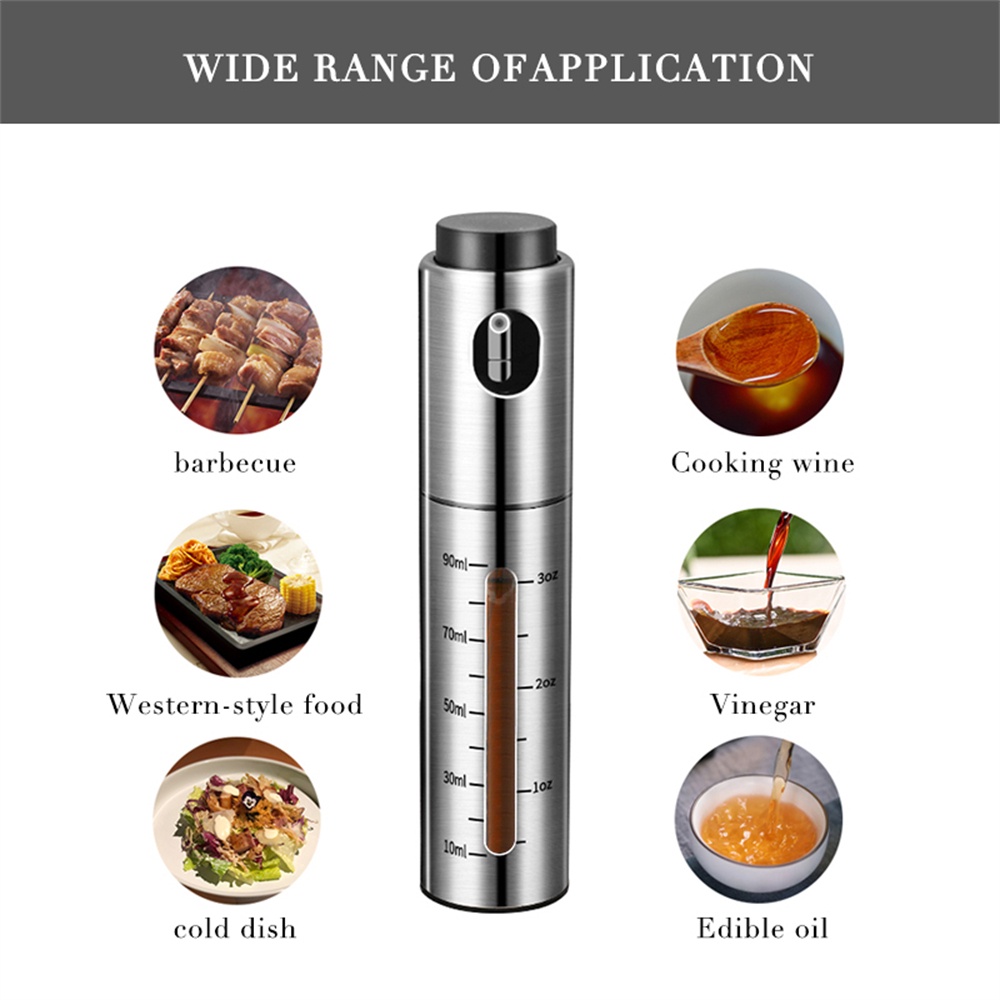 Bình xịt dầu ăn KATELV chống rò rỉ thiết kế tiện dụng cho nhà bếp
