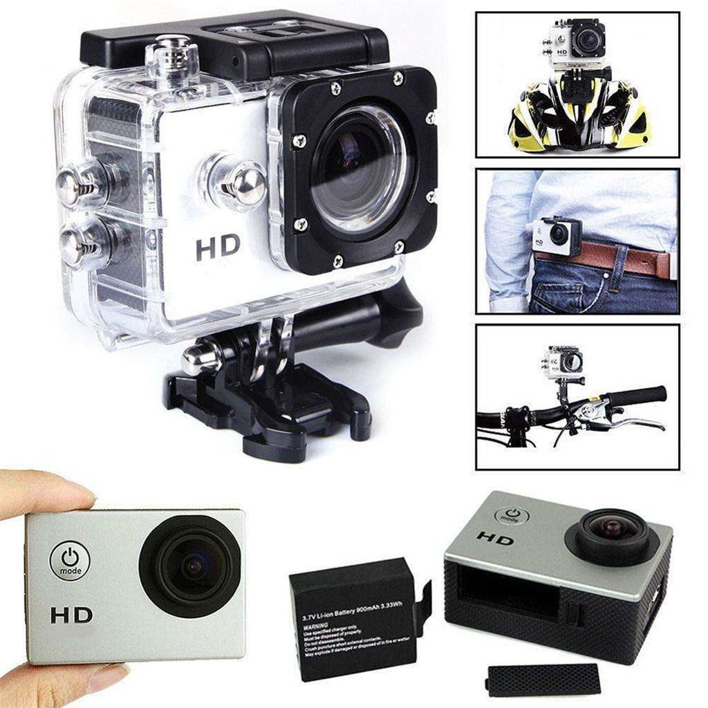 Sport action camera1080p 12mp waterproofOutdoor Underwater Full HD Action Camera