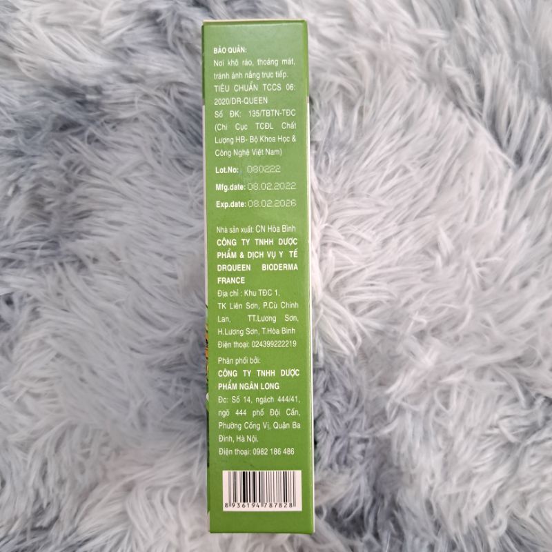 Dung dịch vệ sinh thảo mộc TRẦU KHÔNG LÔ HỘI Berberin Nano bạc 150ml