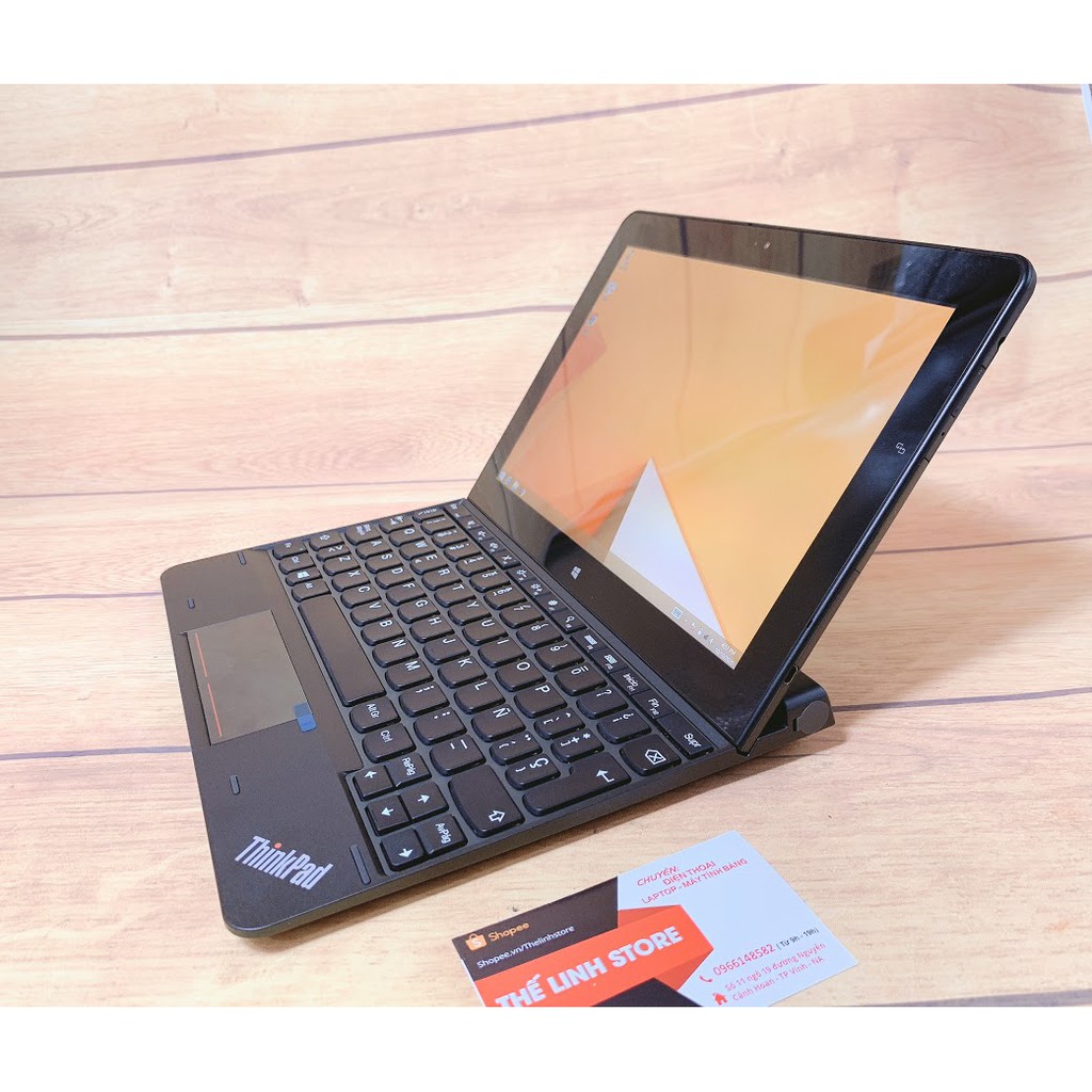 [Mã SKAMA07 giảm 8% đơn 250k]Laptop 2 trong 1 Lenovo Thinkpad 10 - Atom Z3795 64G Window 8.1 Pro | BigBuy360 - bigbuy360.vn