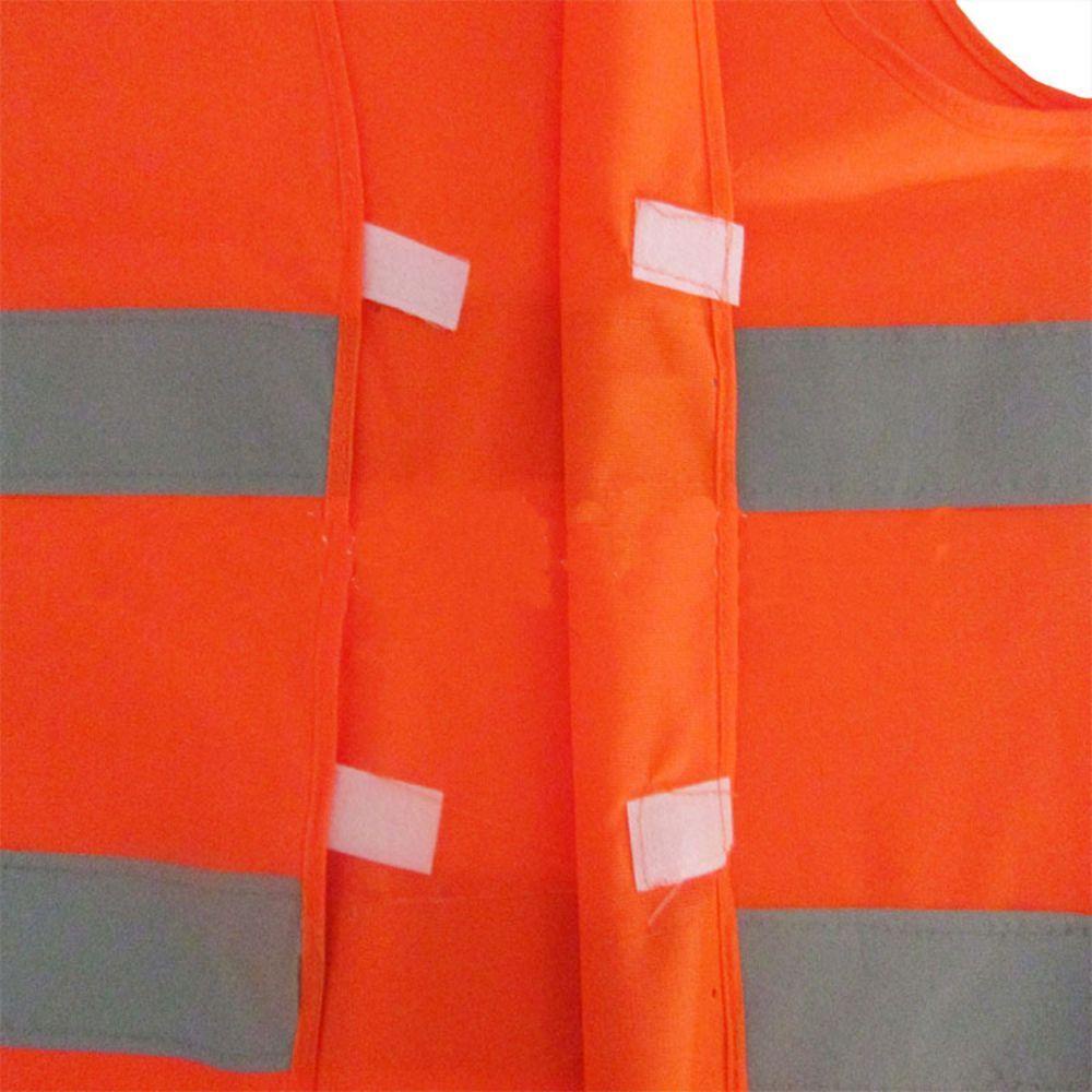 Lilyes Áo Khoác Polyester Phản Quang Cảnh Báo An Toàn Hàng Mới Về Áo Khoác Màu Cam Bảo Mật