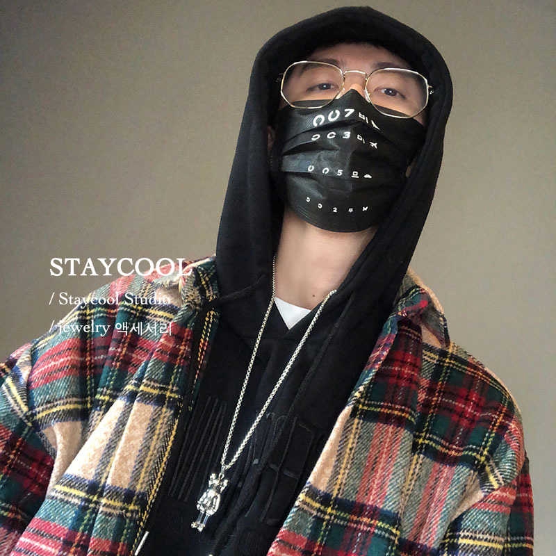 Dây chuyền bằng thép titan phong cách hip hop thời trang cá tính