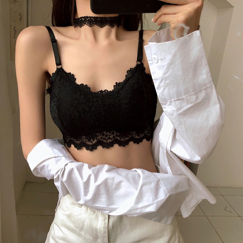 PVN30825 Áo lót ren hoa cao cấp hàng lót đúc không gọng T2 .