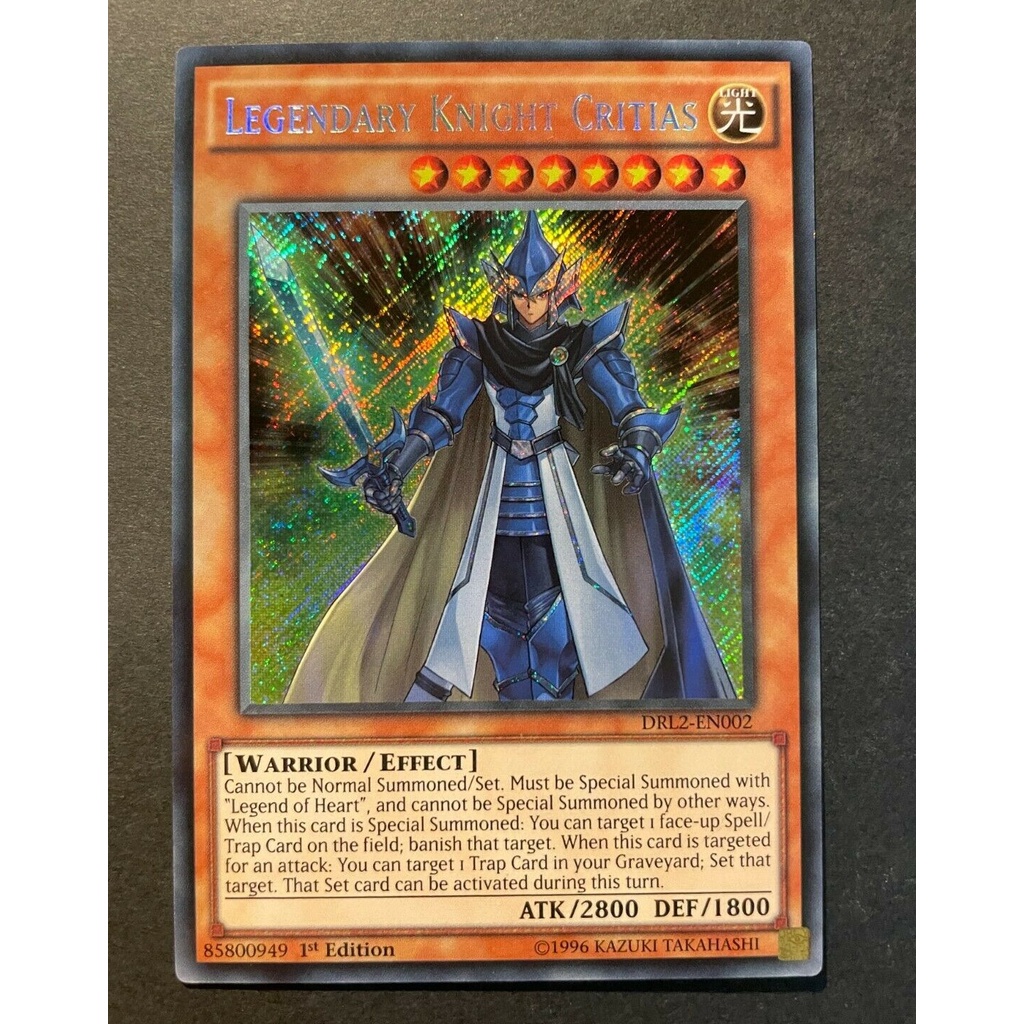 Bài Yugioh - Legendary Knight Critias