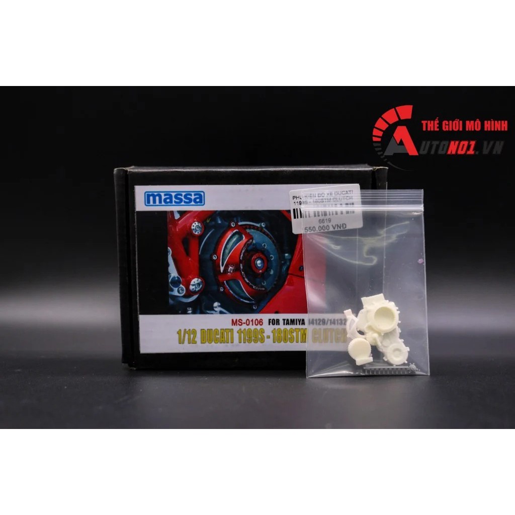 PHỤ KIỆN ĐỘ XE DUCATI 1199S - 180STM CLUTCH MASSA 1:12 TAMIYA 6619