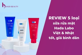 Sữa rửa mặt Nhật Bản của tập đoàn Rohto Hada Labo 25g