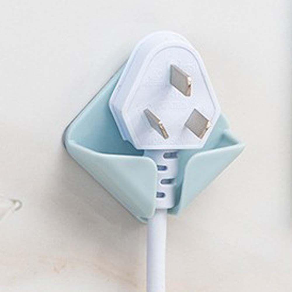 Giá Đỡ Bàn Chải Đánh Răng / Ổ Cắm Điện Gắn Tường Tự Dính Không Cần Đục Lỗ Đa Năng Cho Nhà Bếp Nhà Tắm