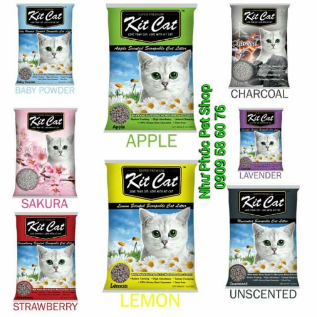 Cát vón khô kit cat