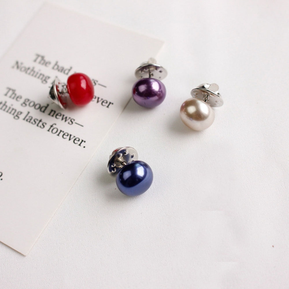 Ghim cài áo đính ngọc trai giả thời trang sang trọng