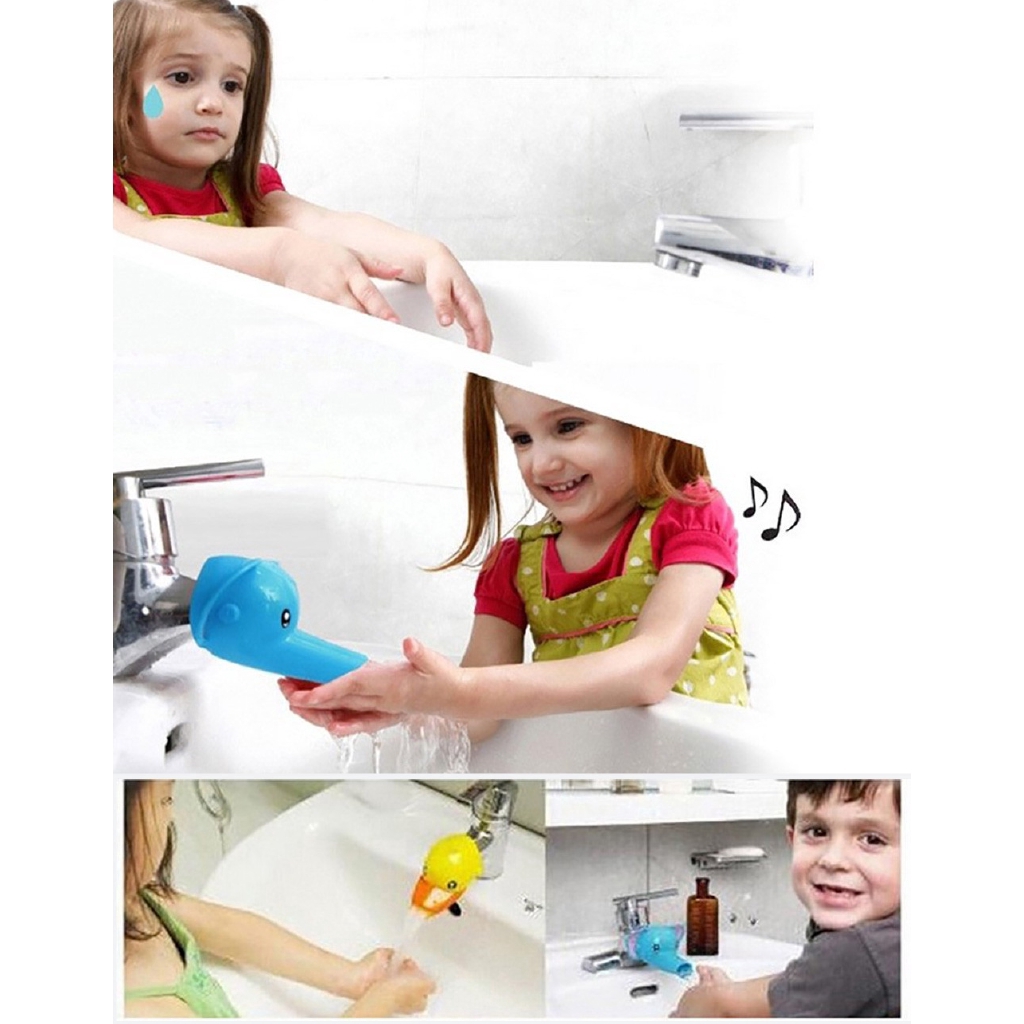 Đầu nối vòi nước cho bé rửa tay thiết kế độc đáo